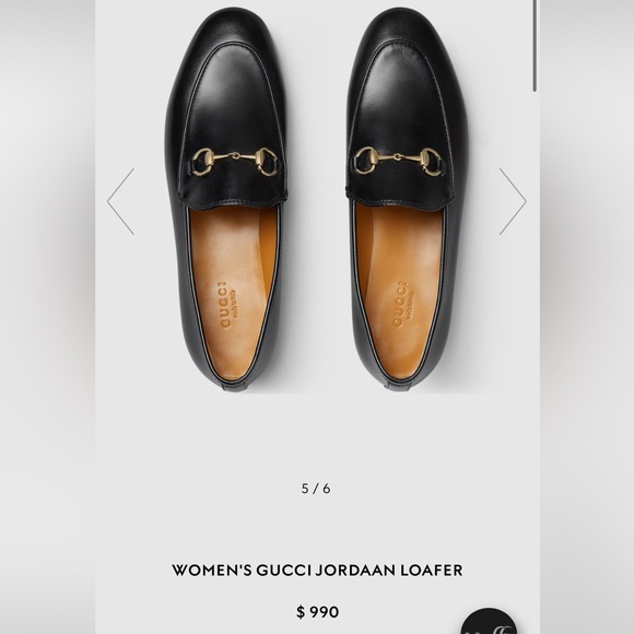 Gucci Jordaan Loafers in Black Leather - Picture 7 of 7